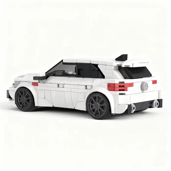 338 pièces MOC City Champions Golf GTI Clubsport 5 Modèle de blocs de construction Jouet Architecture Idée Éducation Cadeaux de Noël Briques