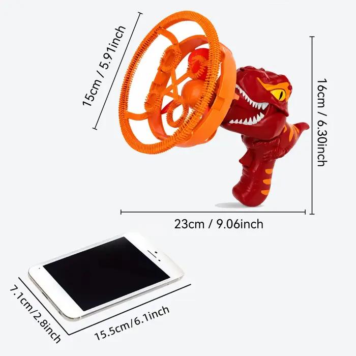 Pistolet à bulles dinosaure pour enfants