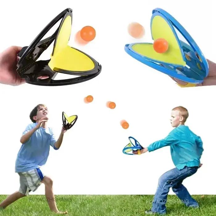 Fitness en plein air lancer main lancer balle lancer attraper jouet Parent-enfant Fitness jouet interactif plusieurs jeux de personnes