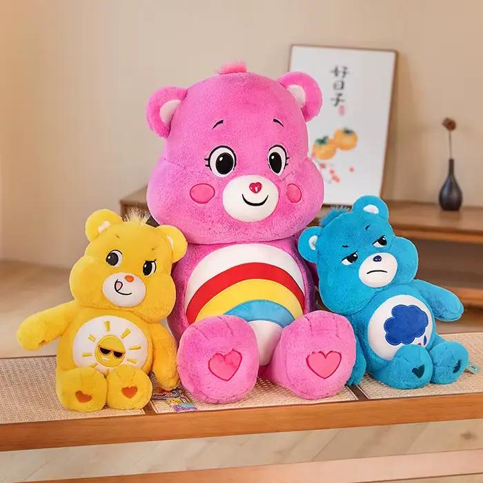 Ours de soins, ours arc-en-ciel mignon