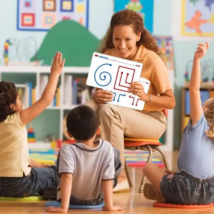 Jouet de développement du cerveau gauche droit pour enfants, 20 pièces, formation à la réflexion du cerveau entier, aide à l'entraînement du moteur éducatif, Puzzle, jouet en forme de couleur