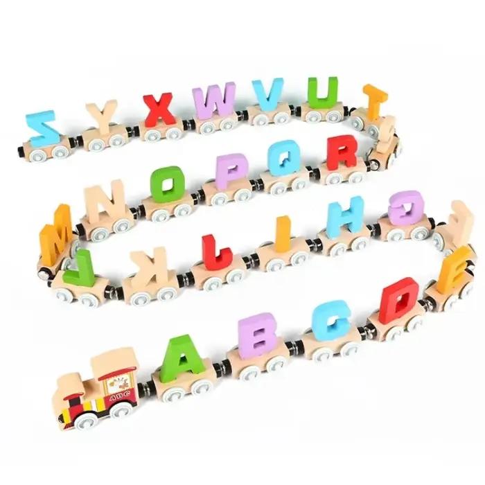 Jouet de Train en bois Montessori
