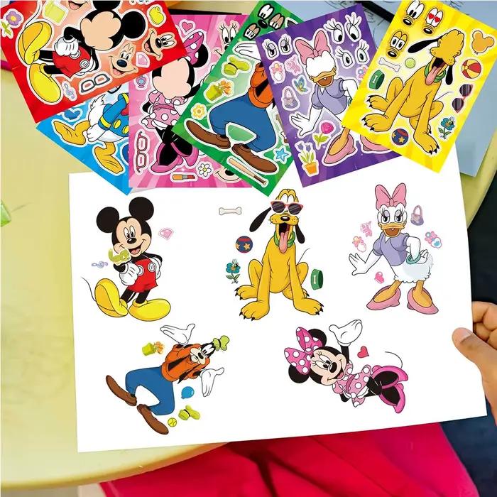 Autocollants de Puzzle Disney Make a Face