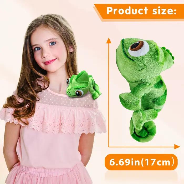 Pascal Raiponce Caméléon Peluche Doux Animaux
