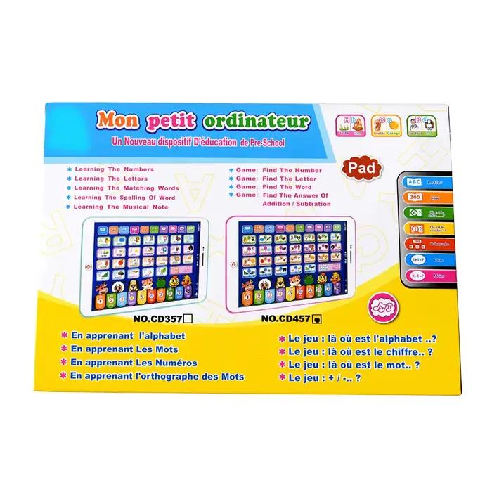 Machine d'apprentissage éducatif pour enfants arabes français