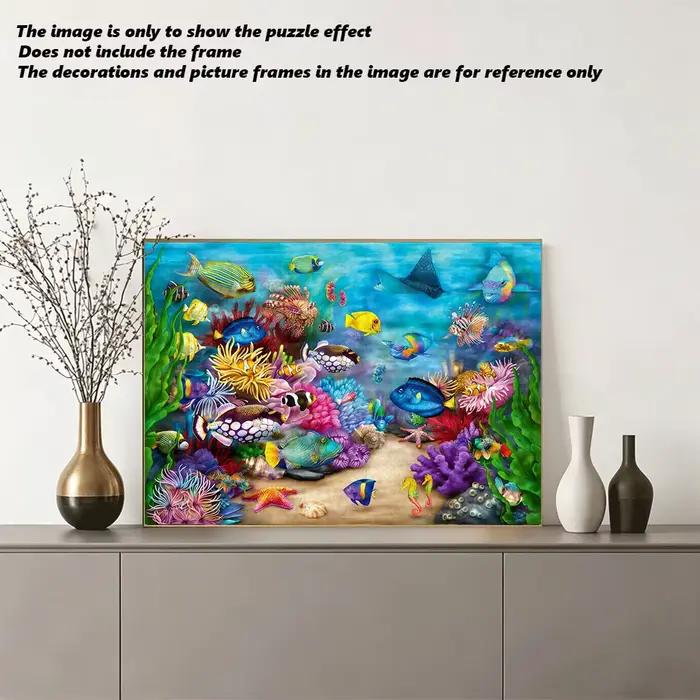 Un puzzle de haute qualité de 500/1000 pièces, parfait pour les adultes, est un jeu familial amusant qui aide à soulager le stress et est idéal pour les anniversaires.