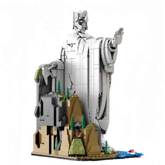 Ensemble de jouets en blocs de construction, parfait pour les amateurs de modèles pour collectionner et décorer leur bureau, également idéal comme cadeau