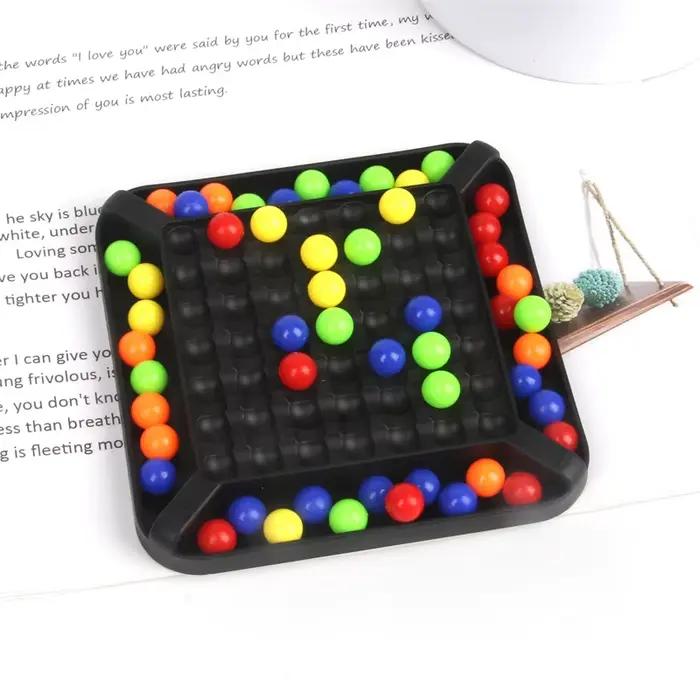 Arc-en-ciel balle élimination Puzzle jeu d'échecs enfants bureau Parent enfant jouet maternelle