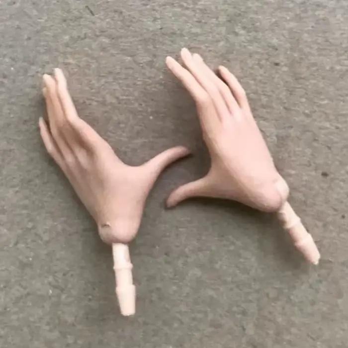 Mains de poupée universelles 1 6 accessoires de bricolage pour décorations de mode et expression artistique pour collectionneurs de poupées occasions spéciales