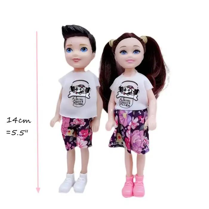 Offre spéciale 6 personnes familles ensemble enfants jouets enceinte maman papa petit bébé infantile fille garçon meilleur anniversaire cadeau de noël pour enfant