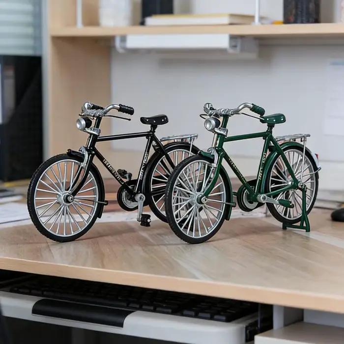 Modèle de vélo rétro à assembler