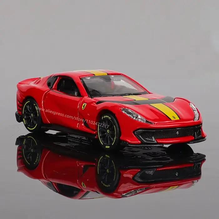 Bburago-Modèle de voiture Ferrari authentique pour enfants