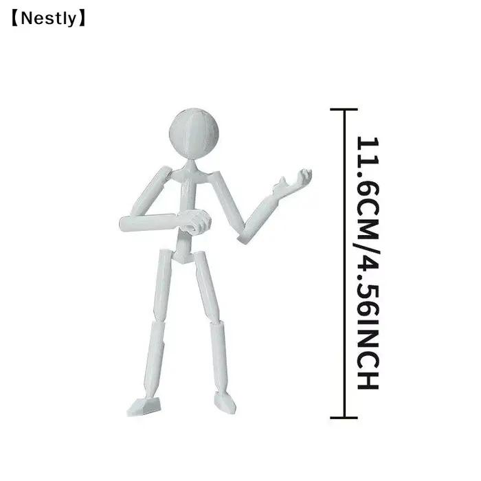 Figurine articulée multi-joints imprimée en 3D