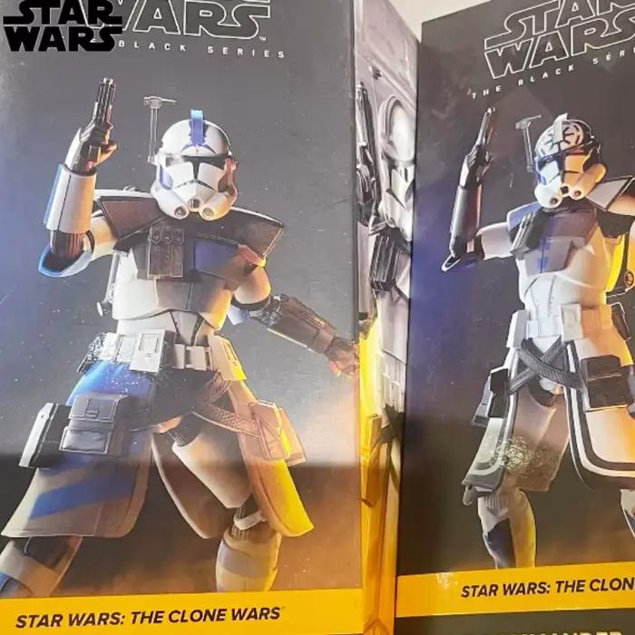 Figurine d'action originale Star Wars The Black Series The Clone Wars Arc Trooper Fives, modèle de collection, jouet, cadeau