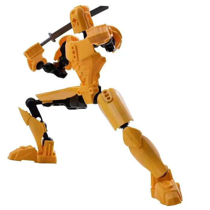 Bricolage MOC multi-articulation mobile biochimique Kanohi squelette jouet pour enfants Robot armure polyvalente poupée guerrier pour cadeaux