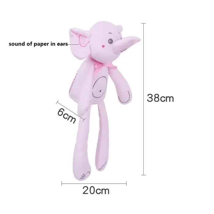 Marionnette à main de lapin en peluche pour bébé