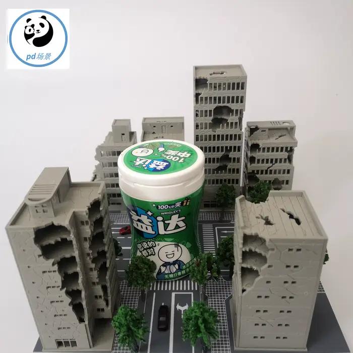 Modèle d'assemblage de bâtiment de grande hauteur
