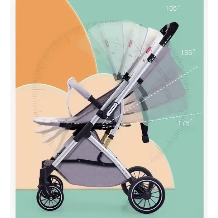 Poussette bébé à quatre roues