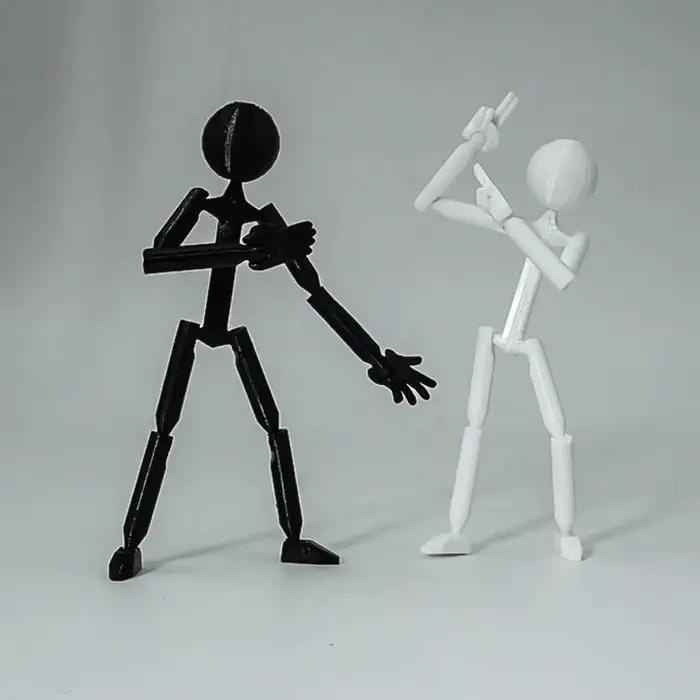 Modèle articulé multi-articulations Stickman