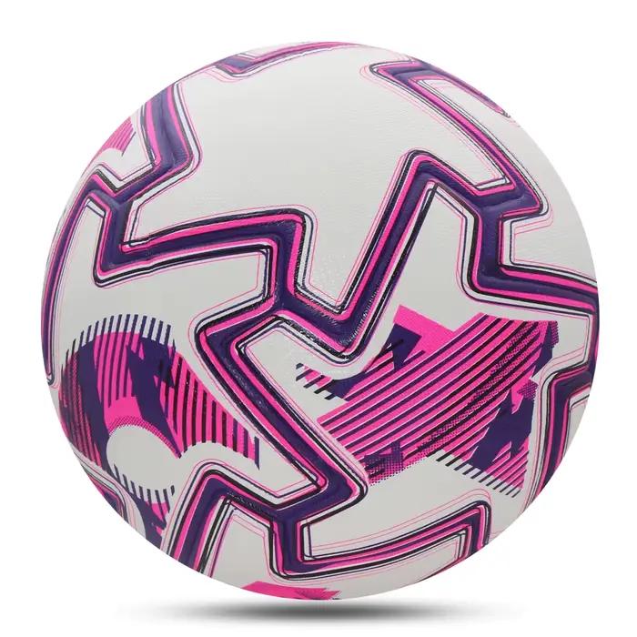 Nouveau ballon de Football taille officielle 5 matériau PU haute qualité herbe en plein air équipe Match jeu