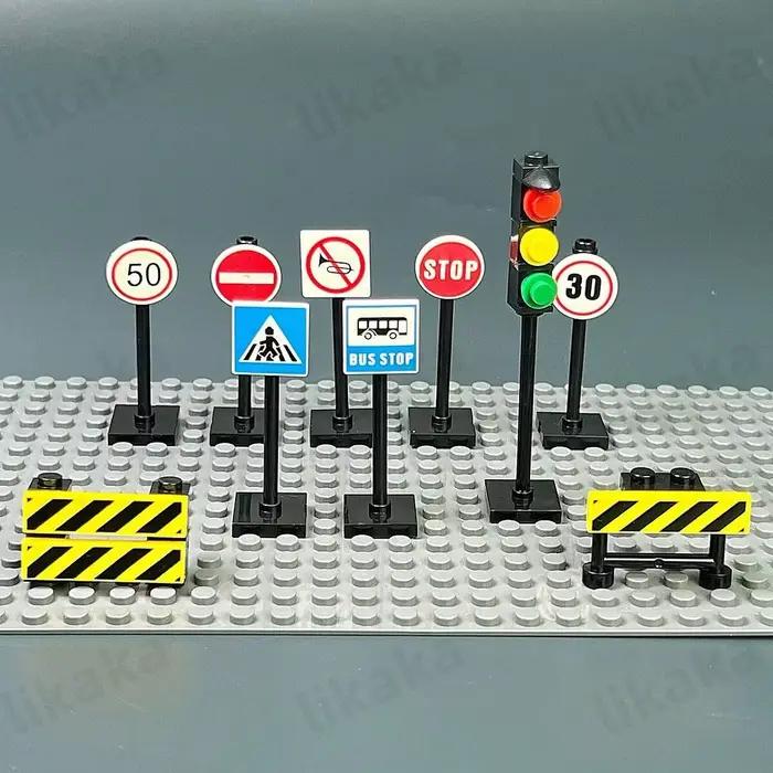 MOC – blocs de construction de panneaux de signalisation routière de ville