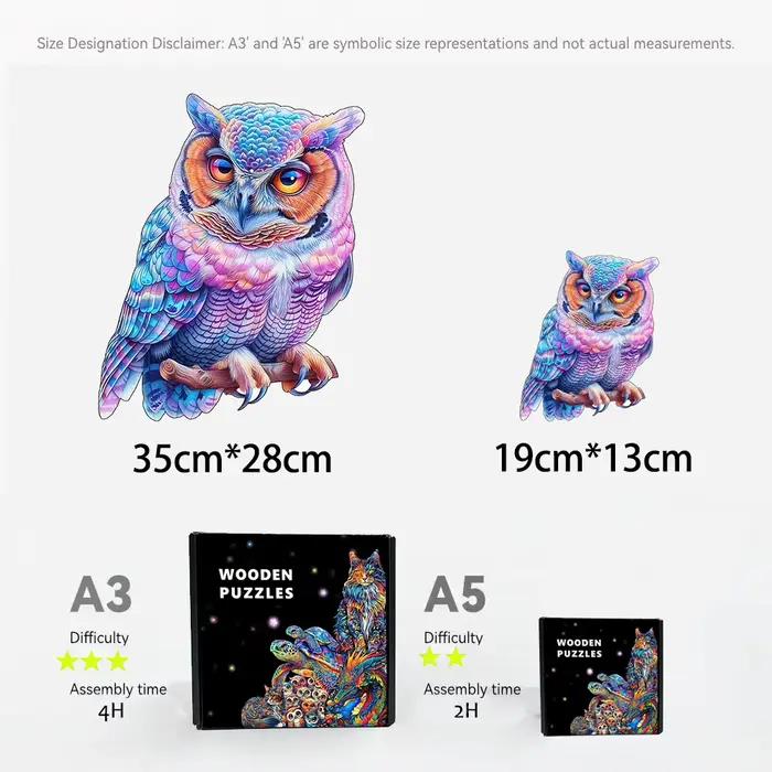 Coquillage Puzzle en bois pour adultes jeu fantaisie océan côtier décor