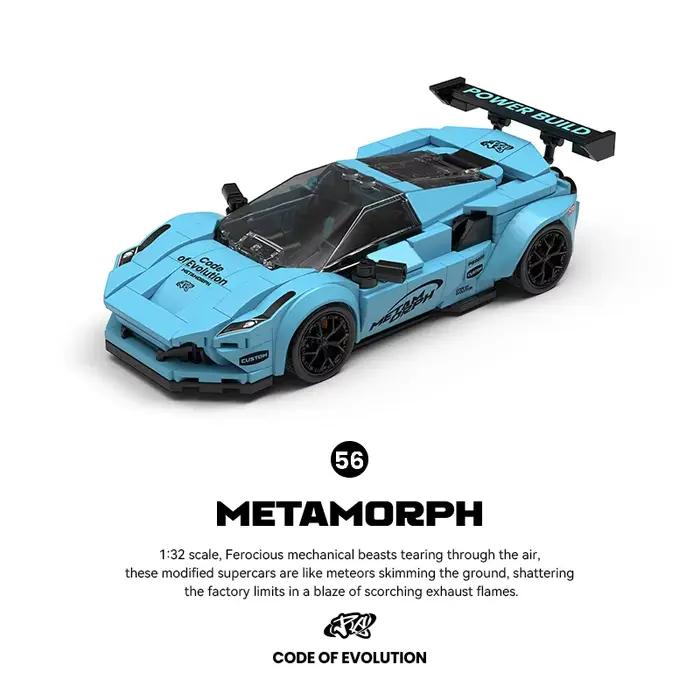 Blocs de construction de voiture de course PB8856