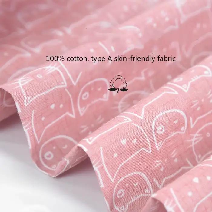 Oreiller d'allaitement multifonctionnel pour bébé dessin animé confortable oreiller de forme U coton 100% avec sangle initiale pour mamans et enfants occasions spéciales