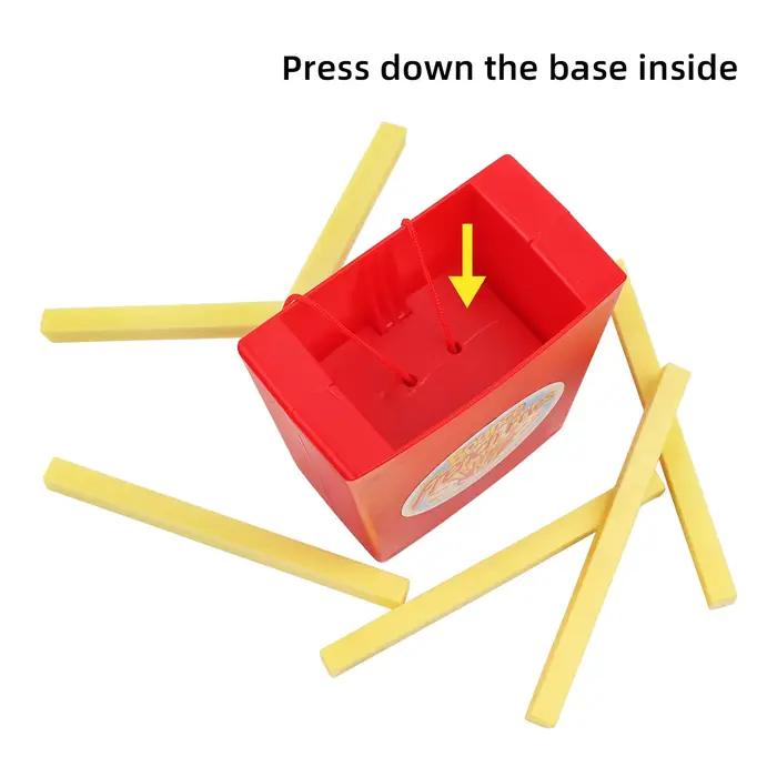 Puzzle de jeu de bureau à 50 frites volantes pour l'interaction parent-enfant
