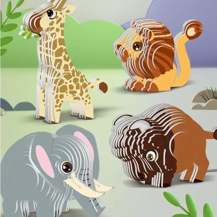 Puzzles 3D pour enfants