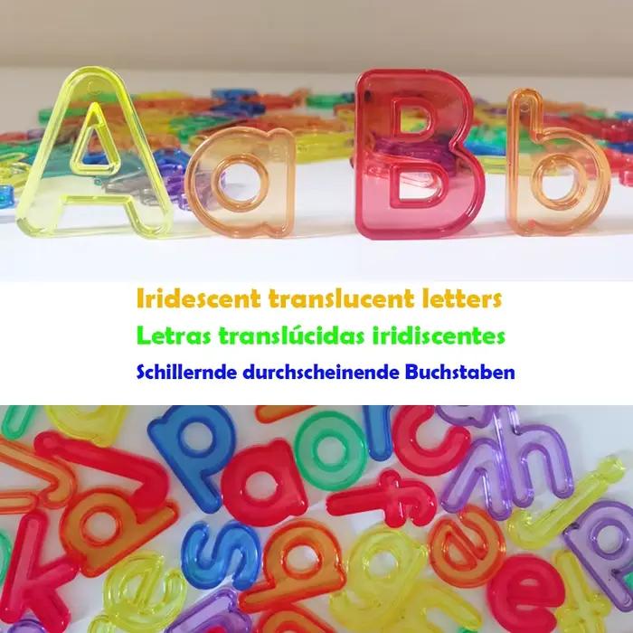 Jeu d'orthographe alfanumérique Transparent