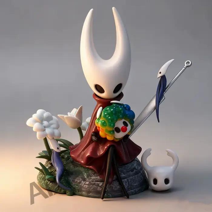 10 cm jeu creux chevalier Anime Figure creux chevalier PVC figurine à collectionner modèle cadeaux de noël Thanksgiving