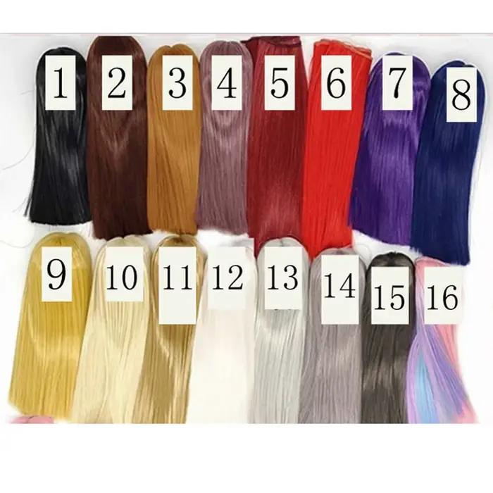 Perruque haute température ZORONENKE pour poupées BJD unisexe 1/3 1/4 1/6 1/8 styles courts couleurs variées