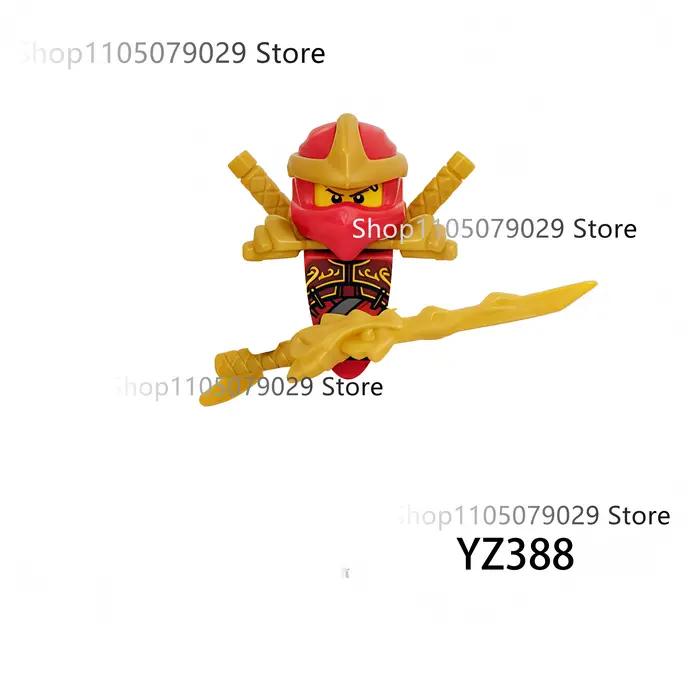 Figurines de dessin animé Ninja Jay Lloyd Kai Zane Nya Cole Harumi, blocs de construction, jouets, briques, modèle, cadeaux d'anniversaire pour enfants