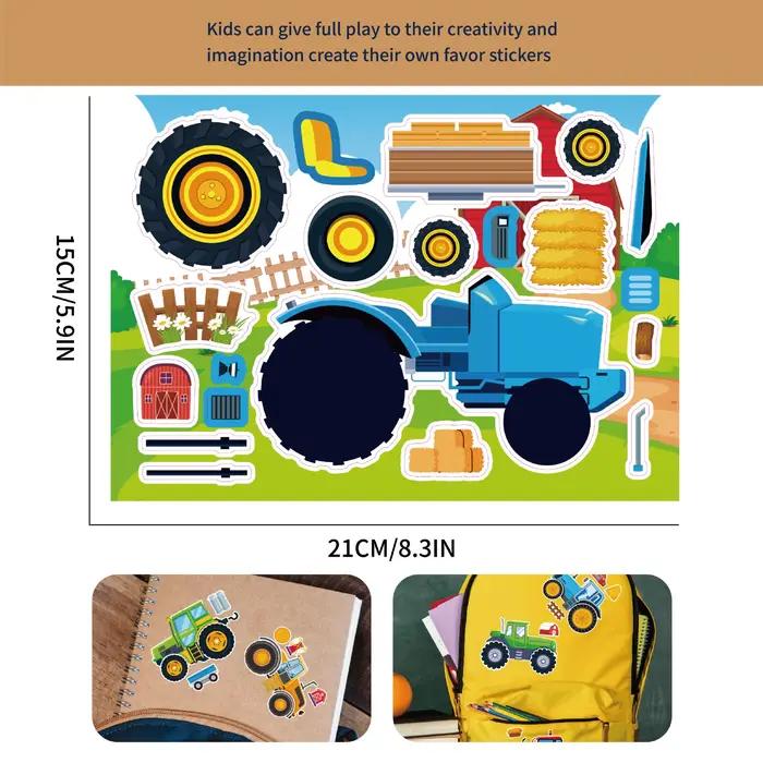 Autocollants de Puzzle pour tracteur agricole