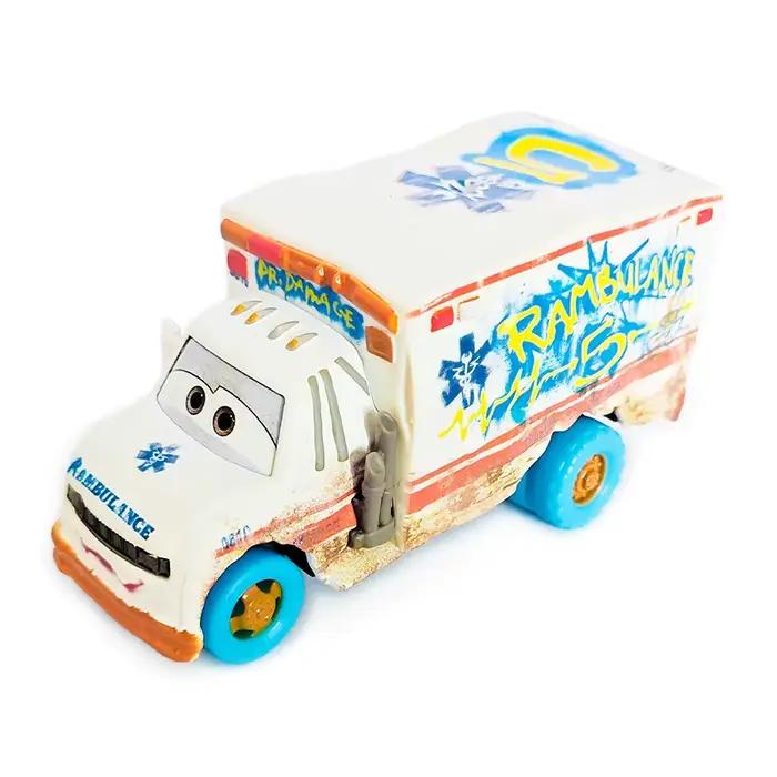 Pixar Cars 3 2 Voitures miniatures en métal Lightning McQueen Jackson Mr. Destruction Harvester Bulldozer 1:55 Jouets pour enfants Voitures Cadeaux