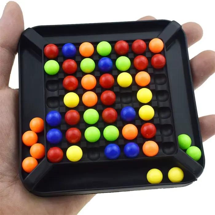 Arc-en-ciel balle élimination Puzzle jeu d'échecs enfants bureau Parent enfant jouet maternelle
