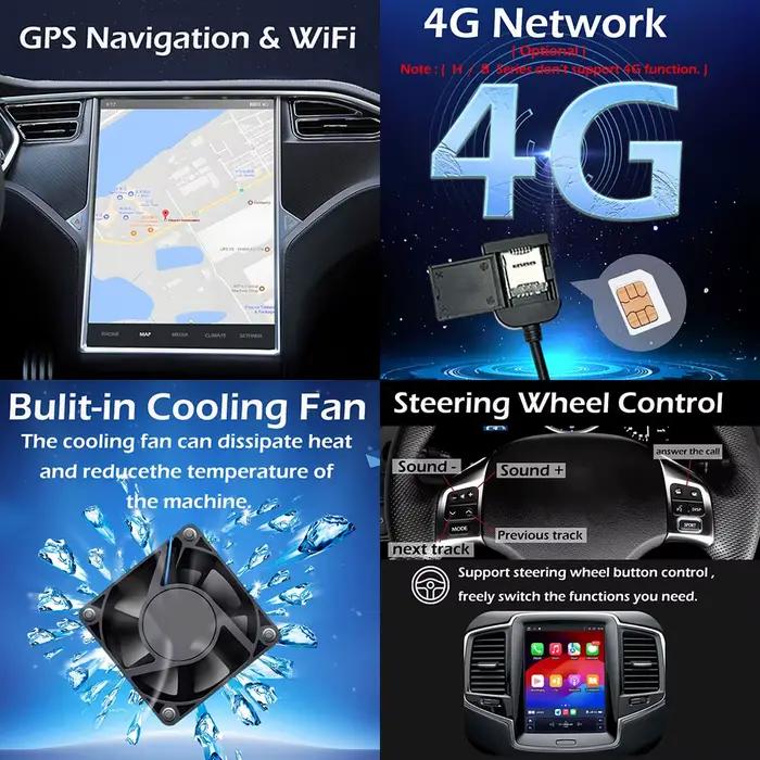 Système Intelligent de Navigation GPS pour Lincoln Navigator 2005-2006, Android Auto, Bluetooth IPS, Écran Tactile, Outils Automobiles, Unité Principale