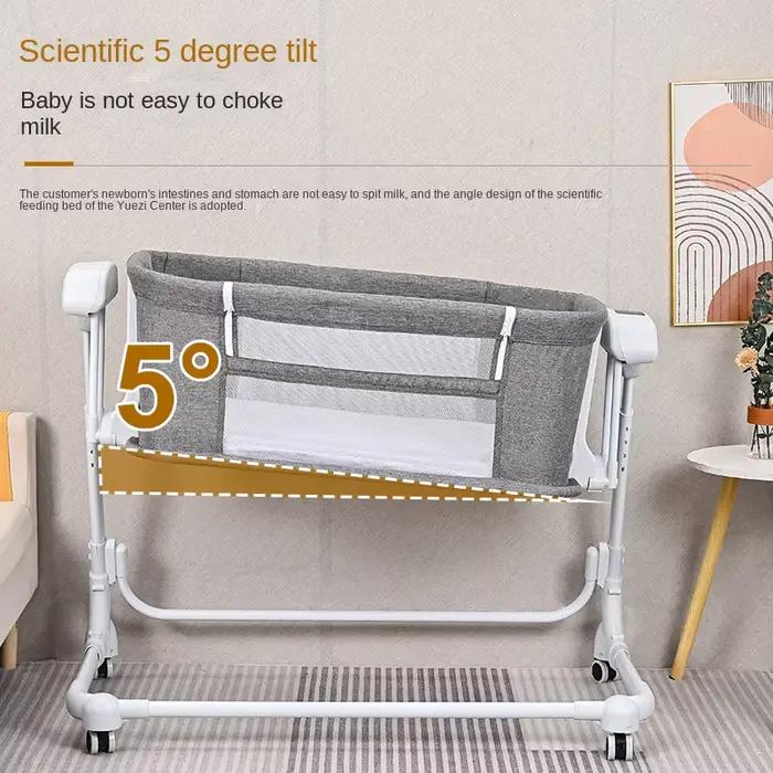 Berceau bébé Portable balançoire électrique enfant lits multifonctionnel pliant nouveau-né
