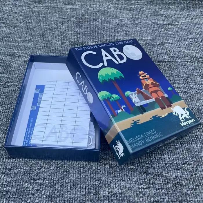 Nouveau jeu de cartes CABO English Luxury Edition