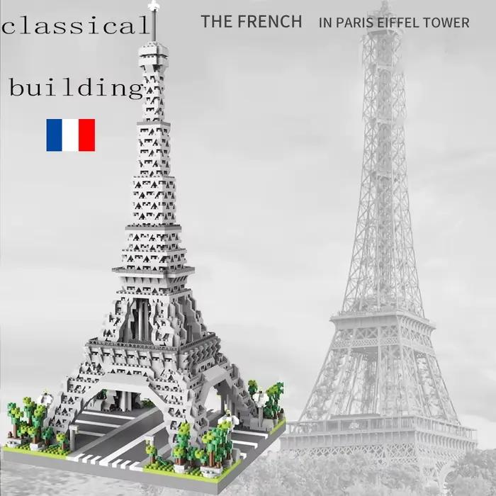 Blocs de construction tour Eiffel Paris