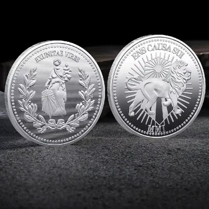 Film classique rétro John Wick Continental hôtel pièces d'or collecte de pièces de monnaie accessoires de Cosplay Collection d'accessoires de haute qualité