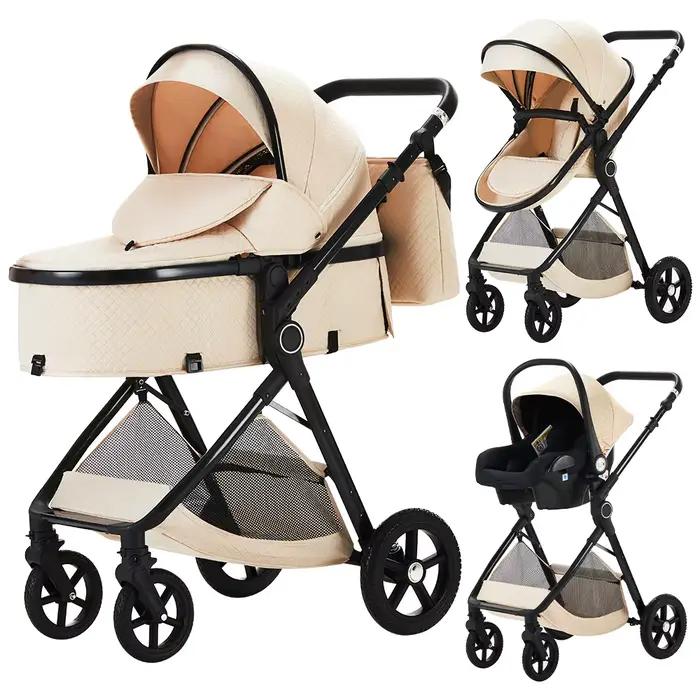 Poussette 3 en 1 pour bébé