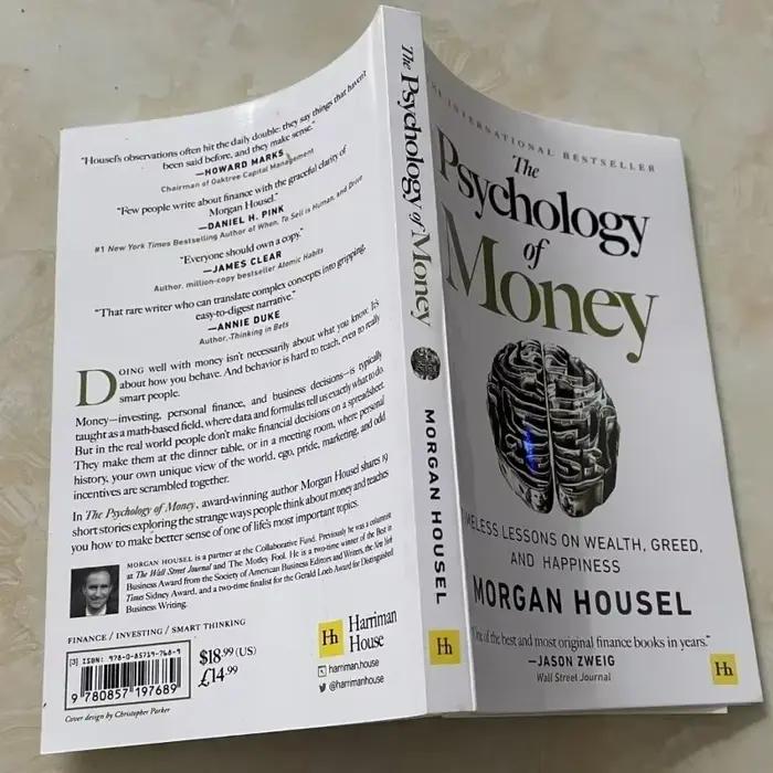 2027La psychologie de l'argent : leçons intemporelles sur les livres financiers de la richesse, du verdâtre et du bonheur pour adultes