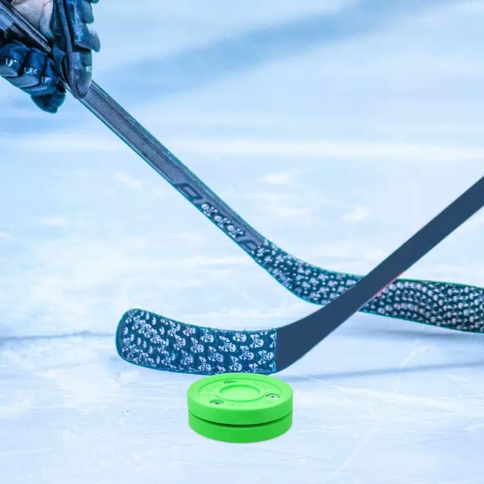 Puck de hockey sur glace en plastique pour l'entraînement