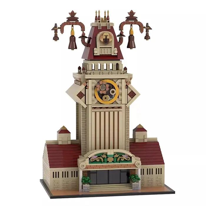 Bricklink – jeu de maison de ville Kingdomed Hearts II, ensembles d'architecture, château gratte-ciel de mémoire, blocs de construction Oblivion, jouets cadeau
