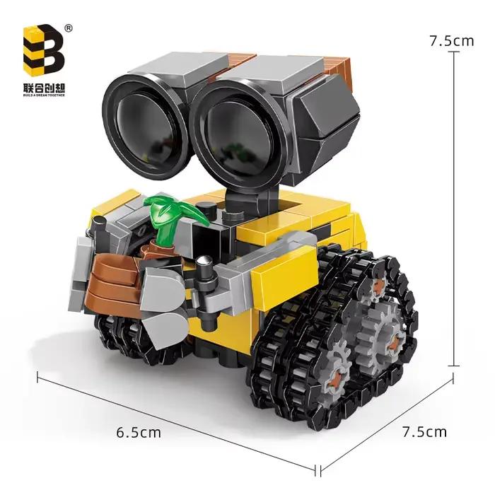 Kit de blocs de construction Wall-E, modèle de film Moc, assemblage de Robot, figurine de Science-Fiction, jouet éducatif, cadeau pour enfants