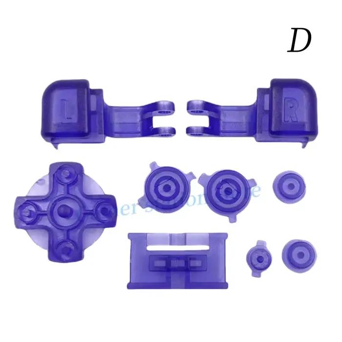 Kit de boutons en plastique complet pour GameBoy Advance SP GBA SP, 1/5/10 pièces, pour GBA SP A B Select Start Power ON/OFF L R Buttons Kit D Pad