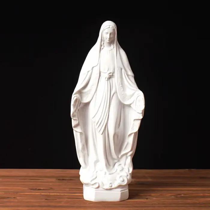 Vilead – figurine notre-dame de Guadalupe, Statue de la vierge marie, cadeaux religieux, ornement mère dieu, décoration de la maison, accessoires de Sculpture