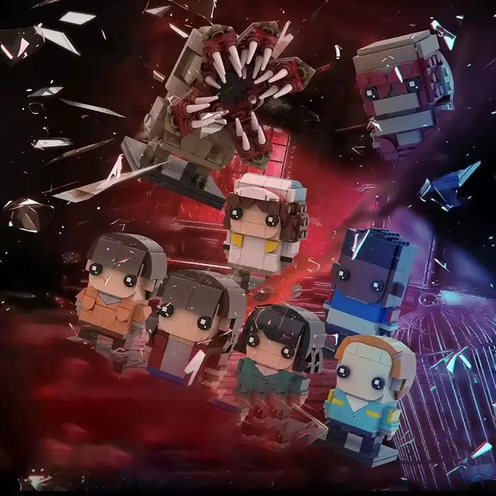 Jouets de construction modèle Brick Head Z